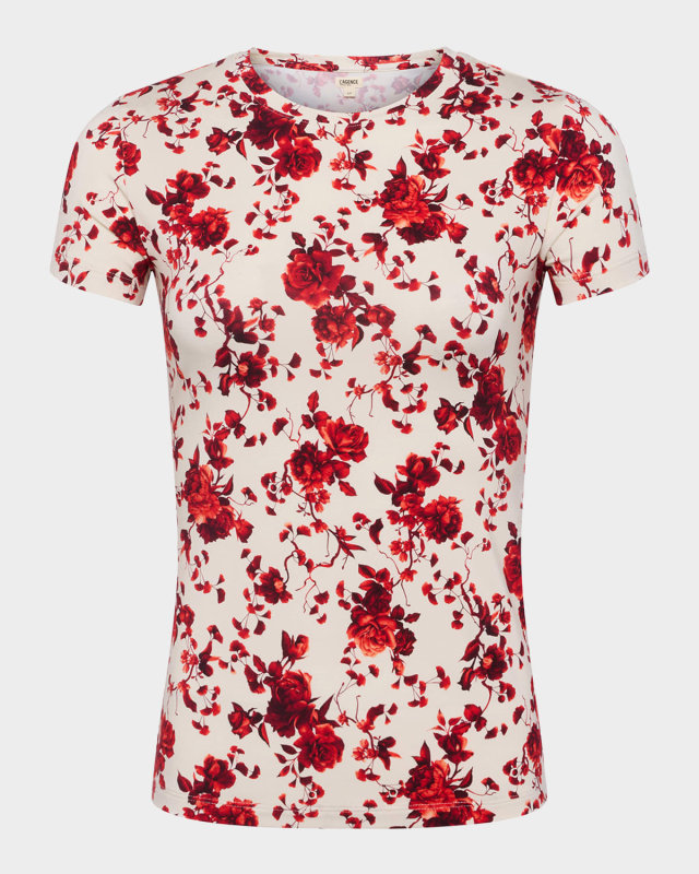 Ressi Short-Sleeve Floral Tee